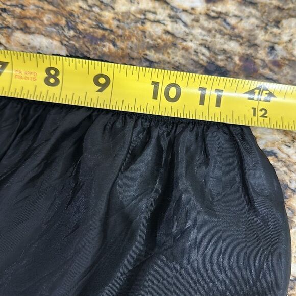 Positive Attitude Vintage Elastic Waist Pleated High Rise Maxi Skirt Size S/M - Picture 5 of 6